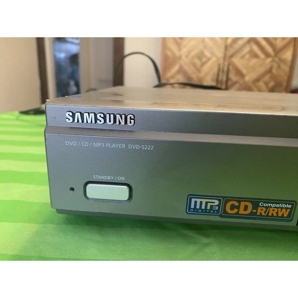 SAMSUNG DVD/CD/MP3 Player DVD-5222 TESTED With Remote